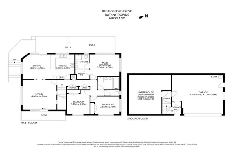 Photo of property in 2/98 Gosford Drive, Botany Downs, Auckland, 2010