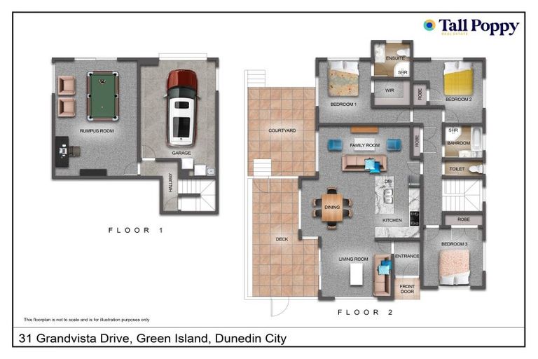 Photo of property in 31 Grandvista Drive, Green Island, Dunedin, 9018