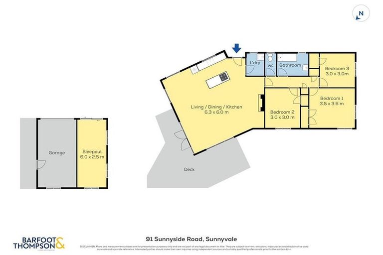 Photo of property in 91 Sunnyside Road, Sunnyvale, Auckland, 0612