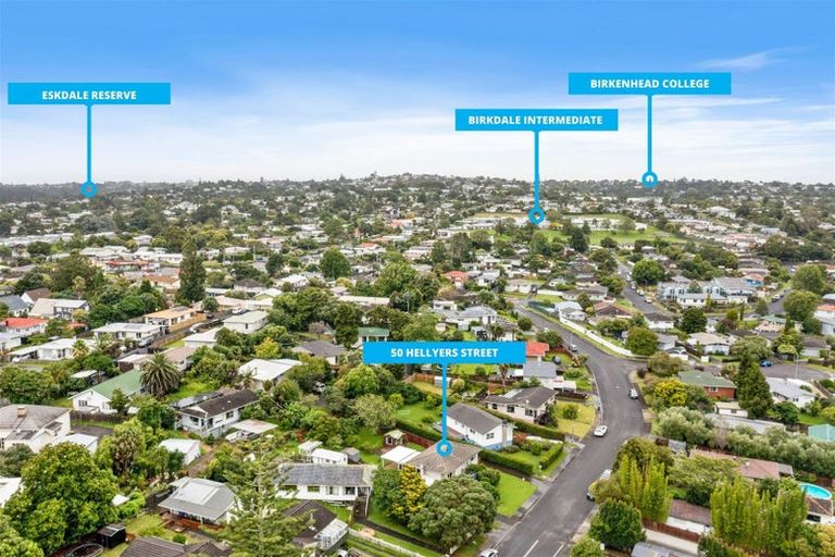 Photo of property in 50 Hellyers Street, Birkdale, Auckland, 0626