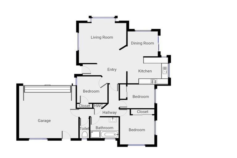 Photo of property in 53 Brunner Street, Nelson South, Nelson, 7010