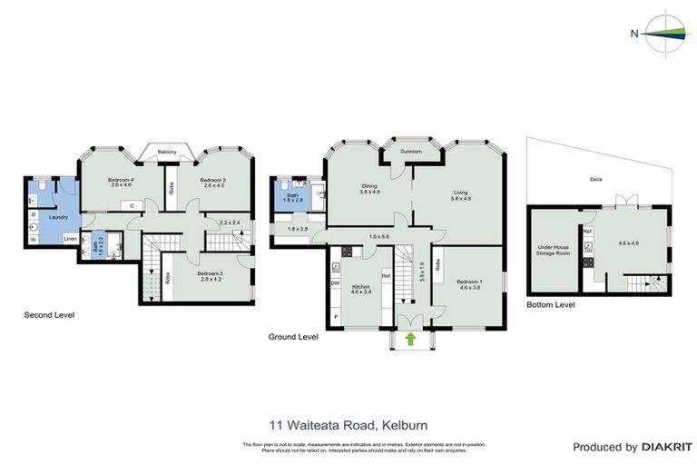 Photo of property in 11 Waiteata Road, Kelburn, Wellington, 6012