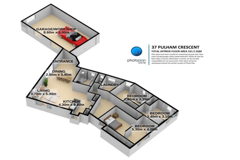 Photo of property in 37 Pulham Crescent, Queenwood, Hamilton, 3210