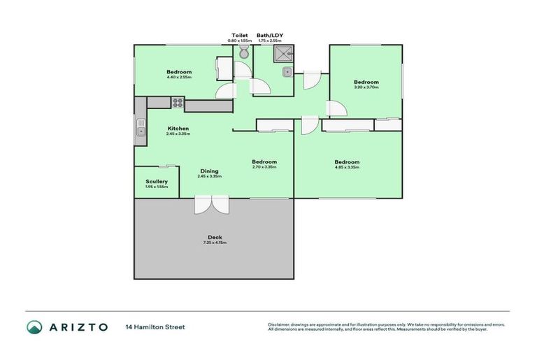 Photo of property in 14 Hamilton Street, Te Aroha, 3320