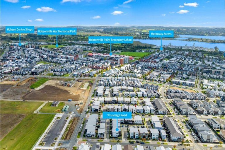 Photo of property in 9 Fuselage Road, Hobsonville, Auckland, 0616