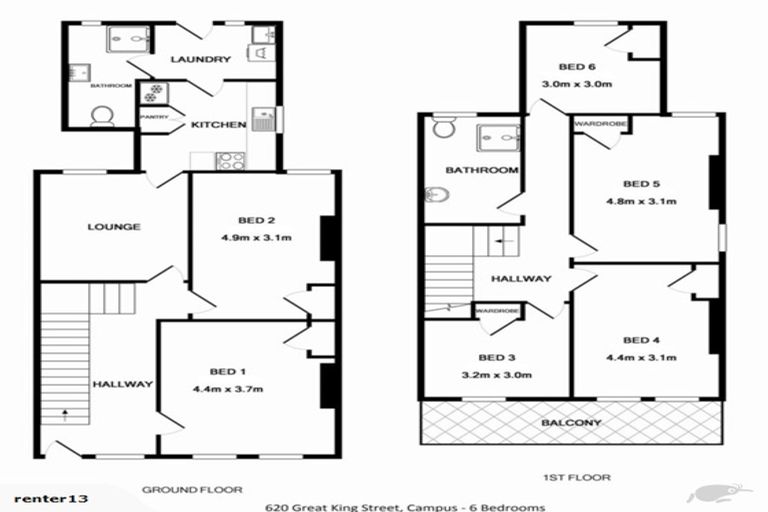 Photo of property in 620 Great King Street, North Dunedin, Dunedin, 9016