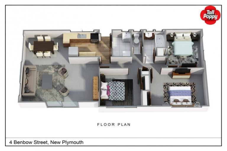 Photo of property in 4 Benbow Place, Westown, New Plymouth, 4310