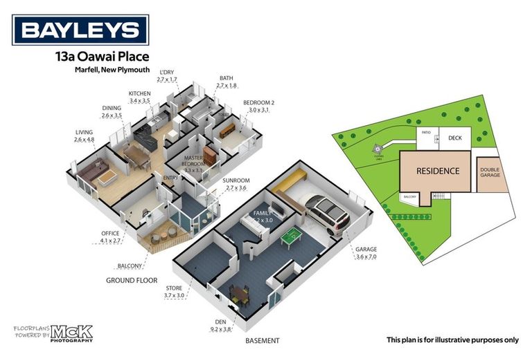 Photo of property in 13a Oawai Place, Marfell, New Plymouth, 4310