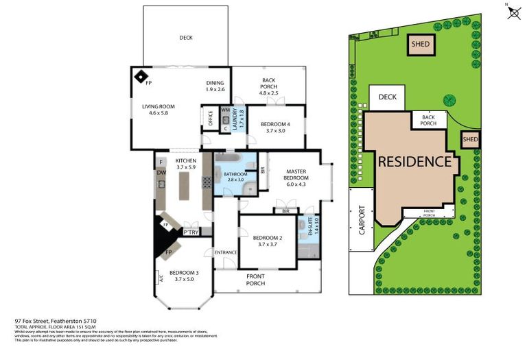 Photo of property in 97 Fox Street, Featherston, 5710