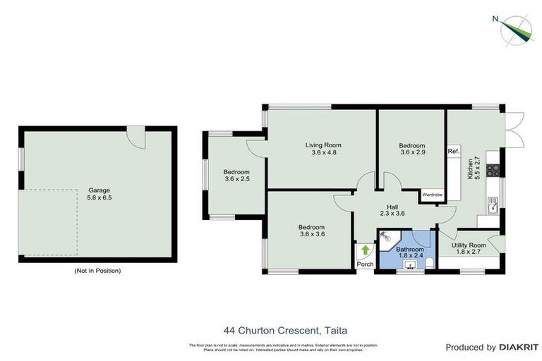 Photo of property in 44 Churton Crescent, Taita, Lower Hutt, 5011