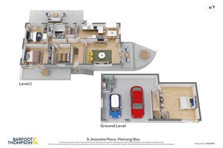 Photo of property in 5 Jeanette Place, Mairangi Bay, Auckland, 0630