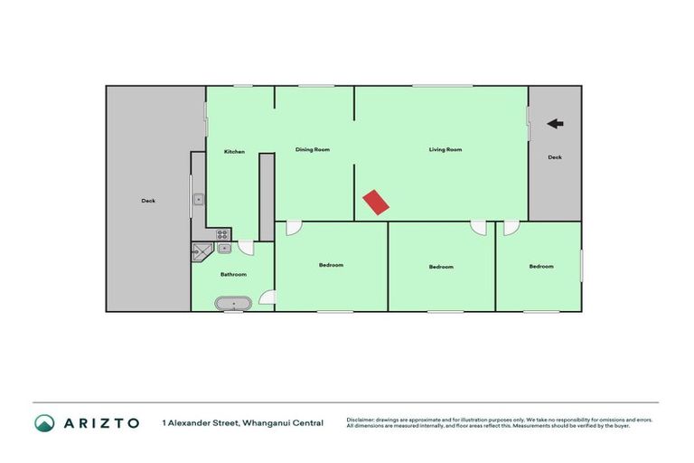 Photo of property in 1 Alexander Street, Whanganui, 4500