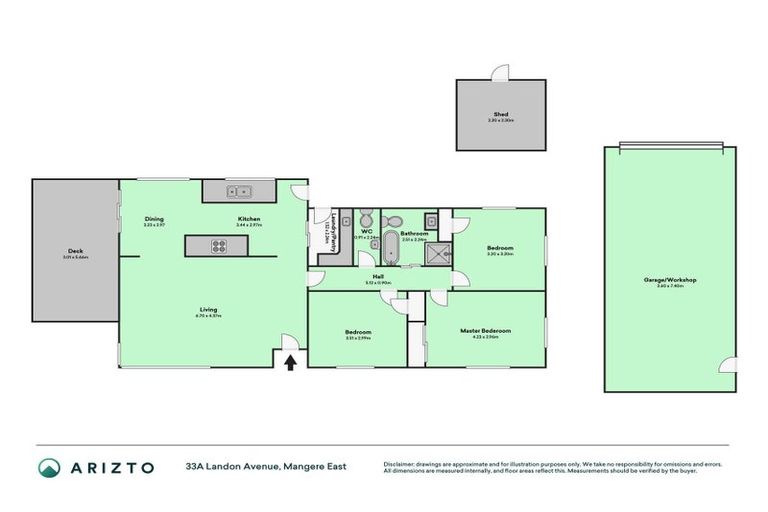 Photo of property in 33a Landon Avenue, Mangere East, Auckland, 2024