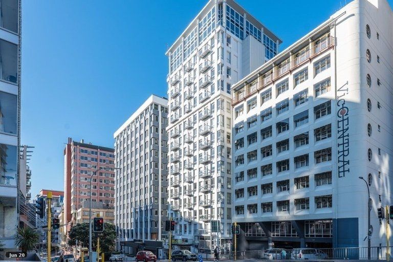 Photo of property in Terrace Heights Apartments, 4f/163 The Terrace, Wellington Central, Wellington, 6011