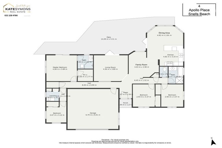 Photo of property in 4 Apollo Place, Snells Beach, 0920