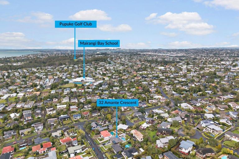 Photo of property in 32 Amante Crescent, Mairangi Bay, Auckland, 0630