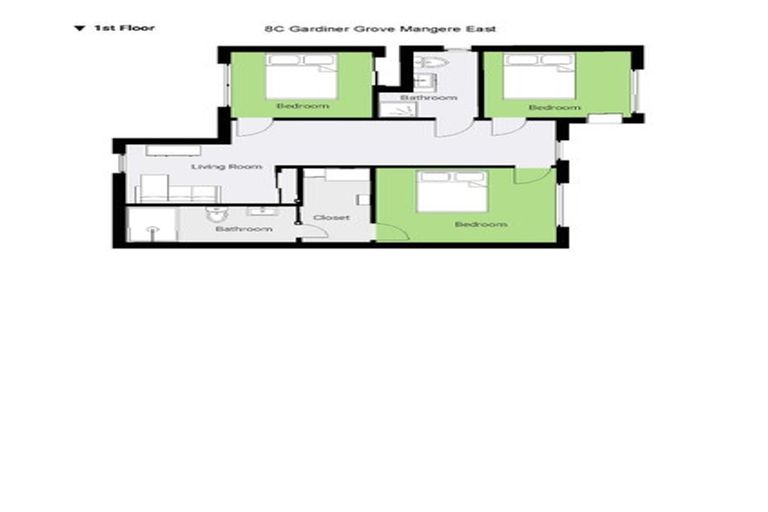 Photo of property in 8c Gardiner Grove, Mangere East, Auckland, 2024