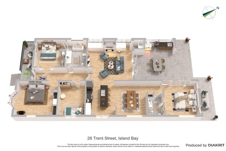 Photo of property in 28 Trent Street, Island Bay, Wellington, 6023