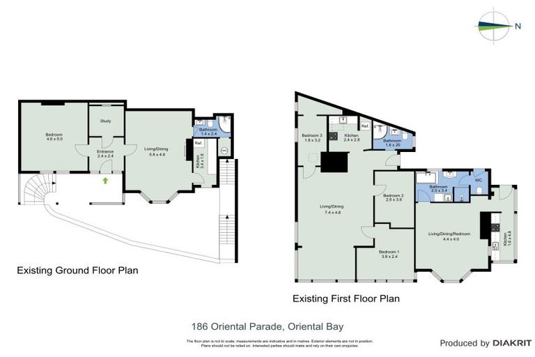 Photo of property in 186 Oriental Parade, Oriental Bay, Wellington, 6011