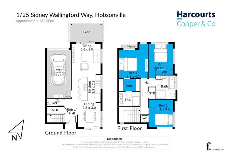 Photo of property in 1/25 Sidney Wallingford Way, Hobsonville, Auckland, 0616