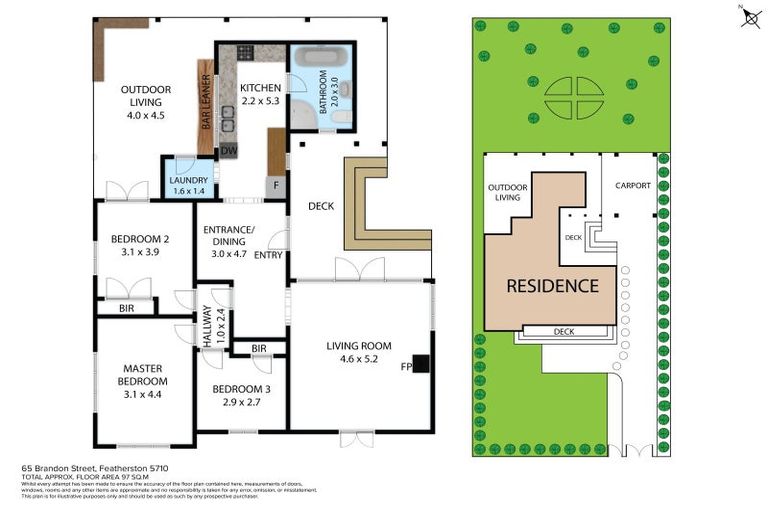 Photo of property in 65 Brandon Street, Featherston, 5710