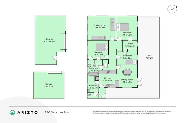 Photo of property in 170 Gladstone Road, Levin, 5571