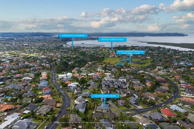 Photo of property in 51 Hogarth Rise, West Harbour, Auckland, 0618