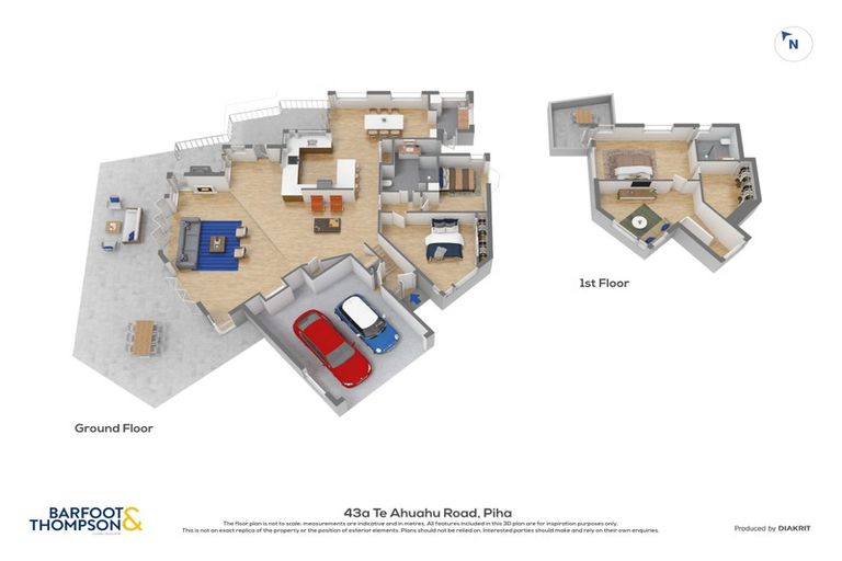 Photo of property in 43a Te Ahuahu Road, Piha, New Lynn, 0772