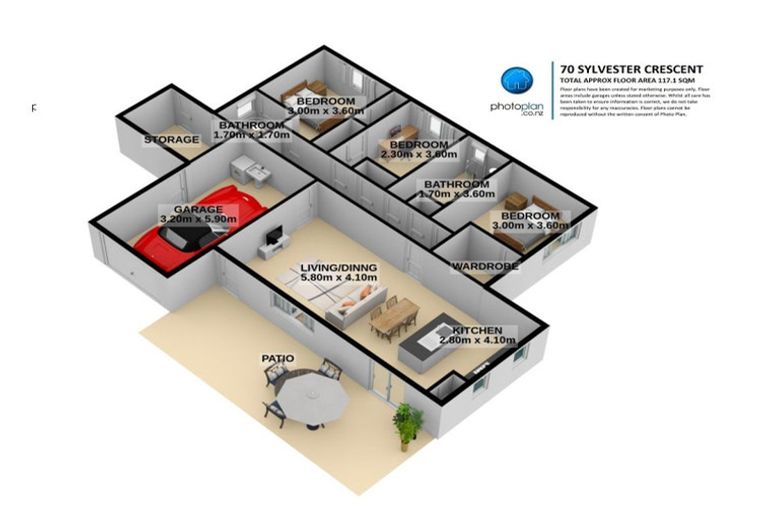 Photo of property in 70 Sylvester Crescent, Flagstaff, Hamilton, 3210