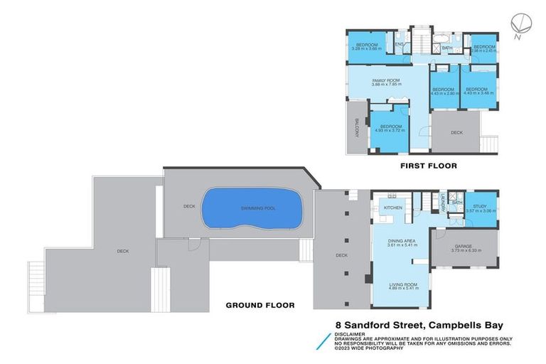 Photo of property in 8 Sandford Street, Campbells Bay, Auckland, 0630