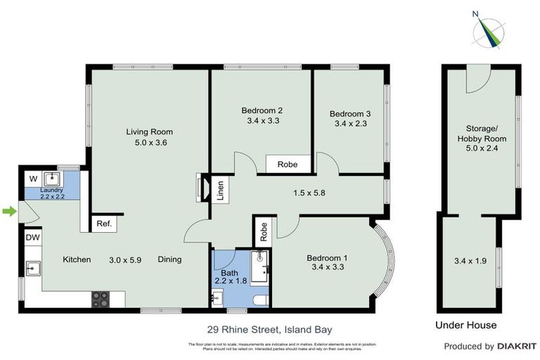 Photo of property in 29 Rhine Street, Island Bay, Wellington, 6023