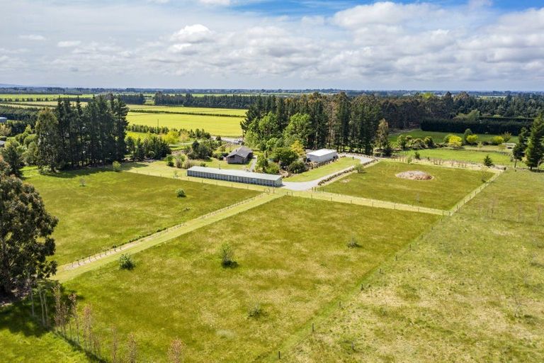 Photo of property in 1891 South Eyre Road, Eyrewell, Rangiora, 7476