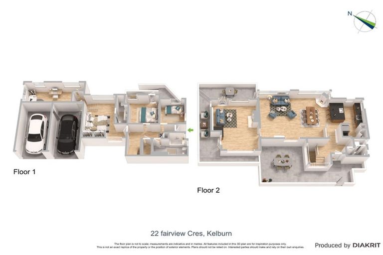 Photo of property in 22 Fairview Crescent, Kelburn, Wellington, 6012