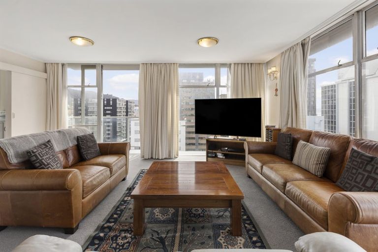 Photo of property in Jellicoe Towers, 191 The Terrace, Wellington Central, Wellington, 6011