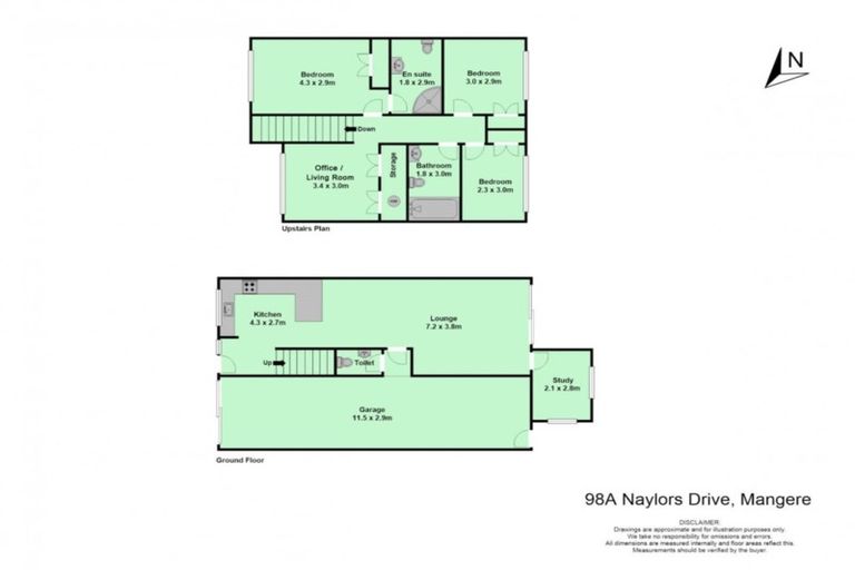 Photo of property in 98a Naylors Drive, Mangere, Auckland, 2022