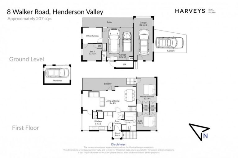 Photo of property in 8 Walker Road, Henderson Valley, Auckland, 0612