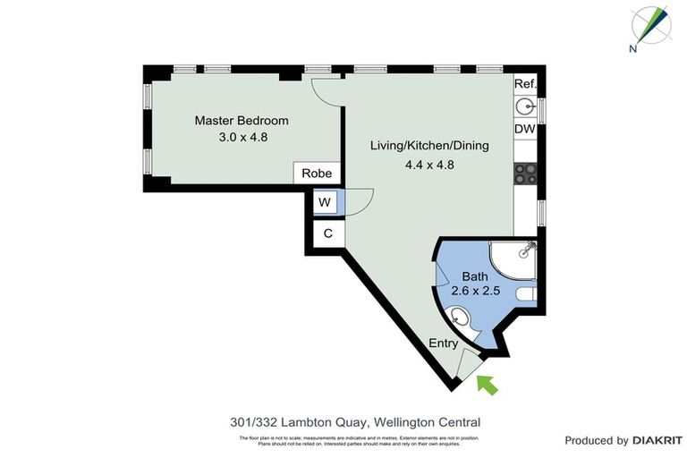 Photo of property in The Quay, 3/332a1 Lambton Quay, Wellington Central, Wellington, 6011