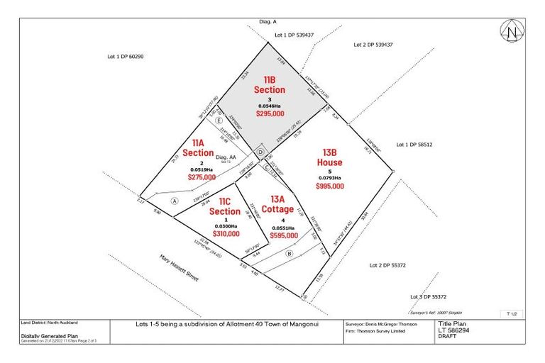 Photo of property in 11b Mary Hassett Street, Mangonui, 0420