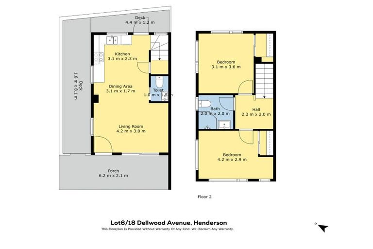 Photo of property in 6/18 Dellwood Avenue, Henderson, Auckland, 0612