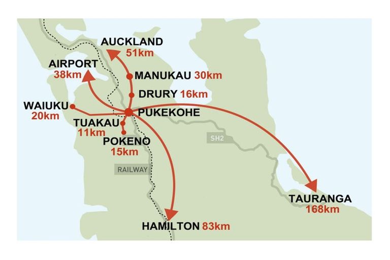 Photo of property in 303 Buckland Road, Pukekohe, 2677