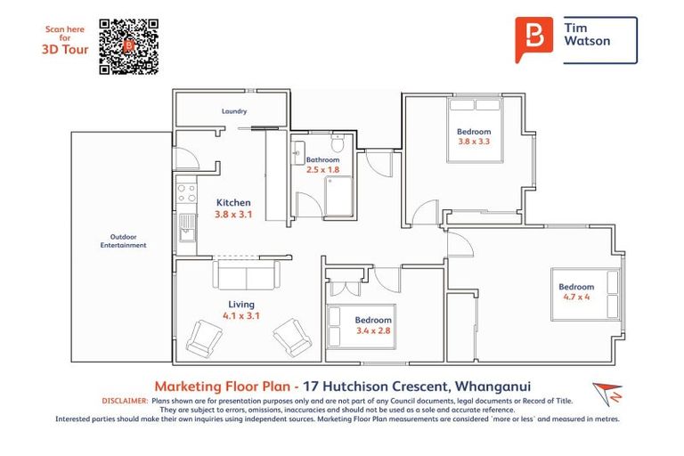 Photo of property in 17 Hutchison Crescent, Durie Hill, Whanganui, 4500