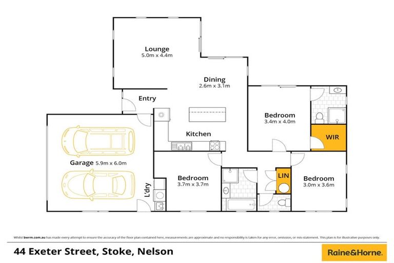 Photo of property in 44 Exeter Street, Stoke, Nelson, 7011