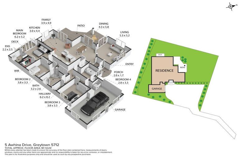 Photo of property in 5 Awhina Drive, Greytown, 5712