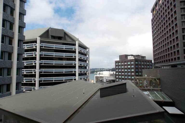 Photo of property in Terrace Heights Apartments, 6e/163 The Terrace, Wellington Central, Wellington, 6011