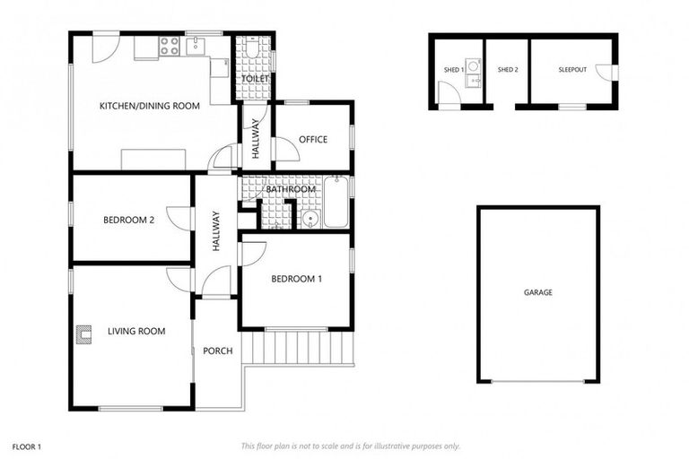 Photo of property in 6 District Road, Roseneath, Port Chalmers, 9023