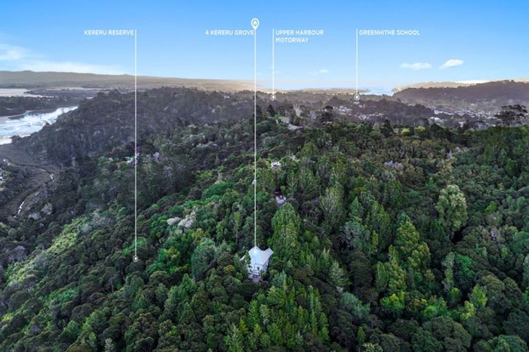 Photo of property in 4 Kereru Grove, Greenhithe, Auckland, 0632