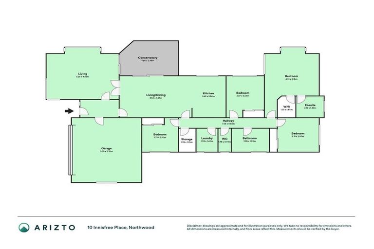 Photo of property in 10 Innisfree Place, Northwood, Christchurch, 8051