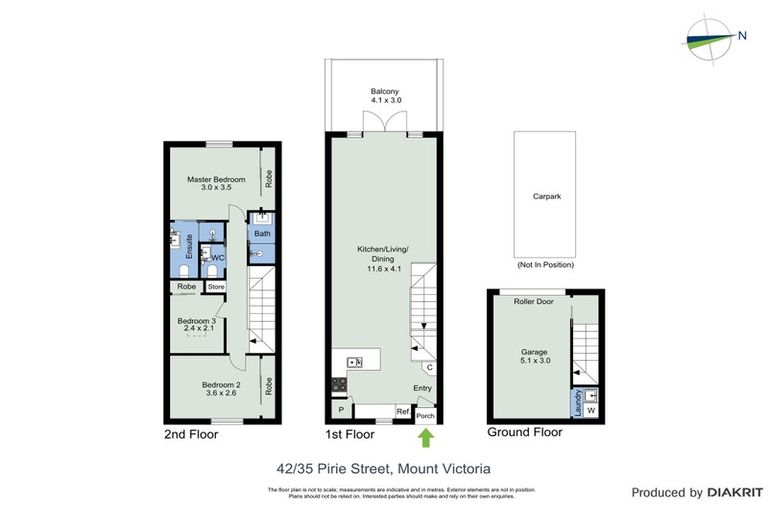 Photo of property in Victoria Villas, 42/35 Pirie Street, Mount Victoria, Wellington, 6011