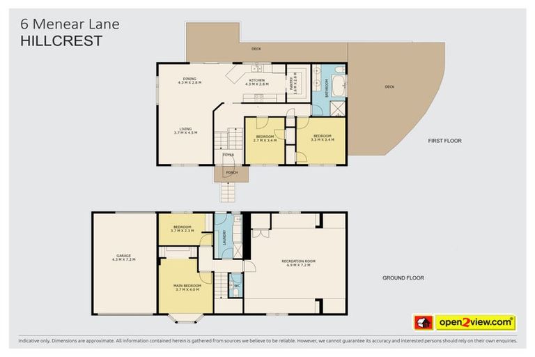 Photo of property in 6 Menear Lane, Hillcrest, Auckland, 0627