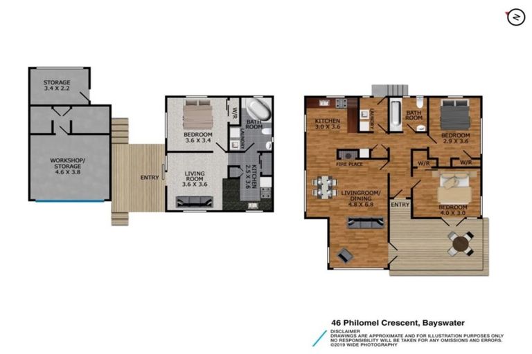 Photo of property in 46 Philomel Crescent, Bayswater, Auckland, 0622